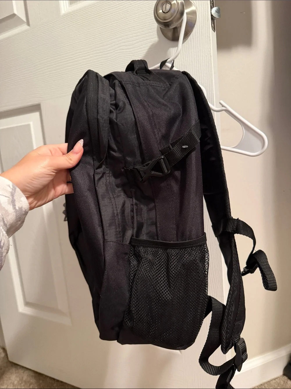 Ozark Trail Black Backpack with Gray Accents